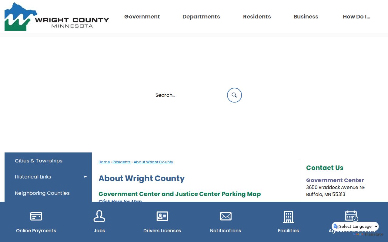 Monticello court docket context from the Wright County city profile