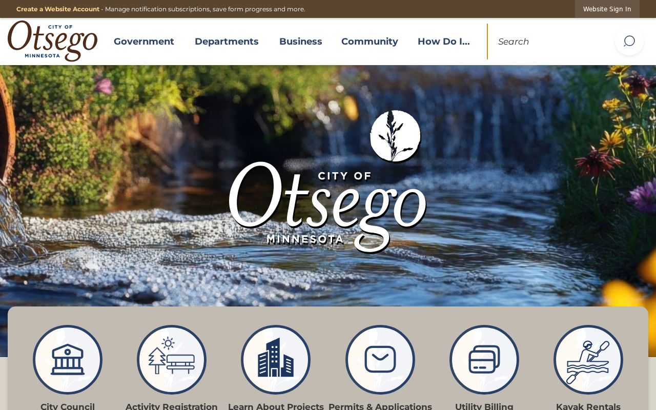 Otsego court docket research from the official Otsego city website